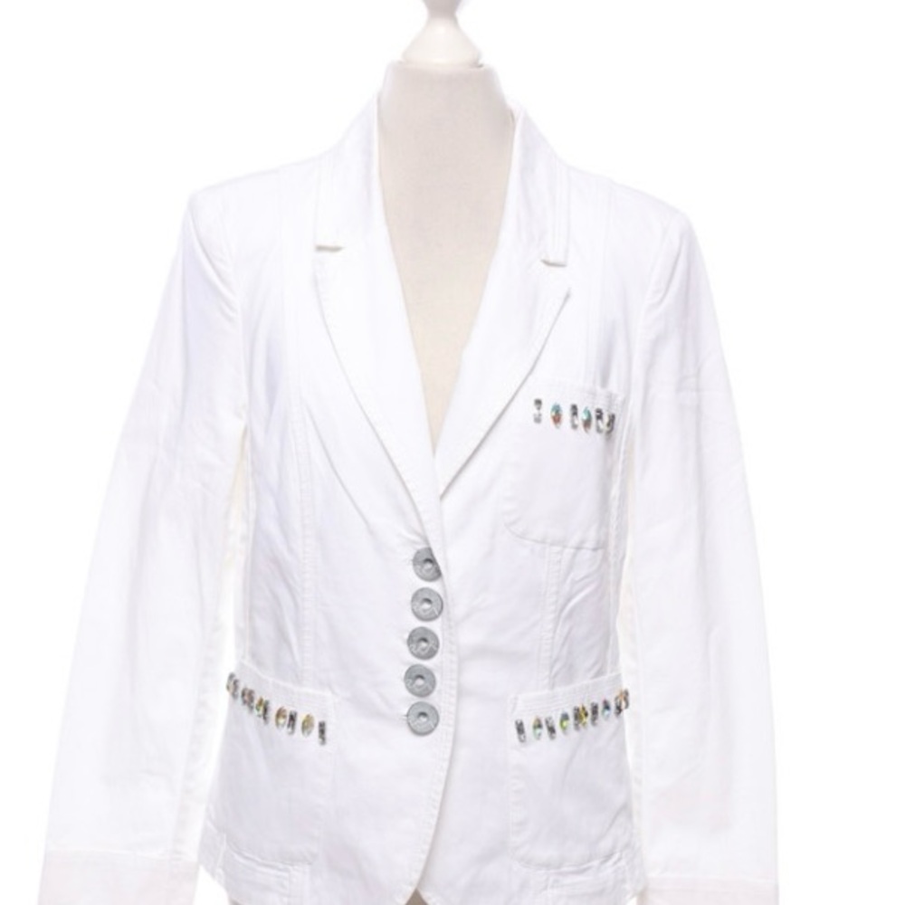 Airfield Blazer with Rhinestone Detail